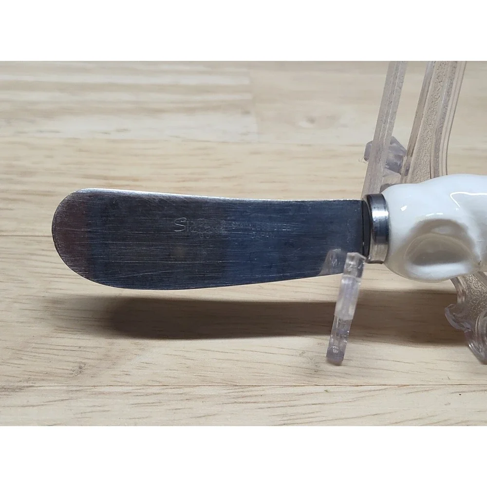 Shafford Seashell Spreader Knife Stainless 5 inches Japan